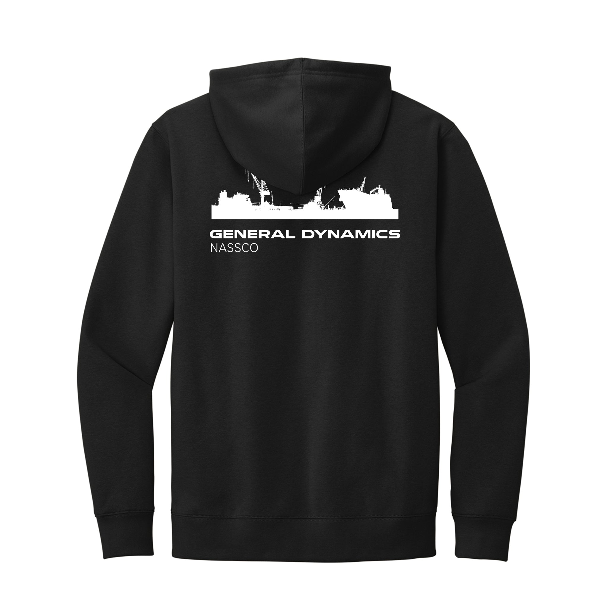 Fleece Full-Zip Hoodie - Black